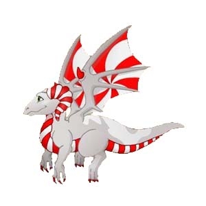 Candy Cane Dragon